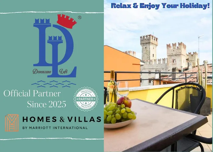Desenzanoloft Official Partner Marriott Homes & Villas -Penthouse Never Say Never Sirmione Castle View